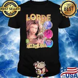 Lorde inspired 90s bootleg rap old school 3 shirt