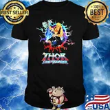 Love and thunder chris hemsworth Thor god of thunder Marvel movie 2022 shirt
