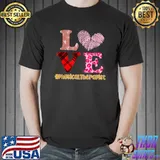 Love Physical Therapist Therapy Heart T-Shirt