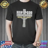 Man Of God Grandpa Husband Dad Shirt
