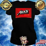 max's restaurant logo since 1945 T-Shirt Ladies tee