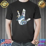 Mecha vulcan salute shirt