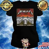 Metallicat Cats Master Of Humans Shirt Ladies tee