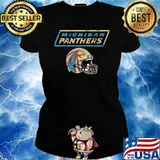 Michigan Panthers Vintage Helmet Shirt Ladies tee