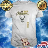 Milwaukee Bucks 2021 NBA Finals Champions Locker Shirt