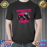 Mom Of The Birthday Monster Truck T-Shirt