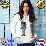 Moon man shortsleeve s Hoodie
