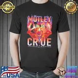 Motley crue the stadium tour new york event 2022 the stadium classic shirt