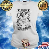 Mr. Dennis Rodman Most Hated Shirt Ladies tee