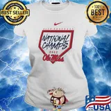 NCAA Baseball National Champs Ole miss Shirt Ladies tee