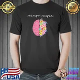 Neuro nurse floral neuroscience nursing proud nurselife classic shirt