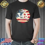 Never forget 343 america flag shirt