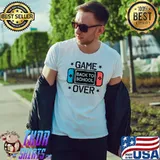 Nintendo switch game over back to school shirt