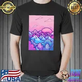 Pink clouds peaks T-Shirt