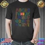 Pre K Kindergarten Hi Alphabet Back To School T-Shirt