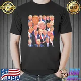 President Donald Trump photo collage Trump shirt