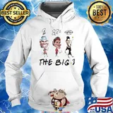 Rafael Nadal Roger Federer and Novak Djokovic The Big 3 Shirt Hoodie
