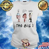 Rafael Nadal Roger Federer and Novak Djokovic The Big 3 Shirt Ladies tee