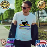 Rainbow homosexuwhale LGBT whale LGBT pride human rights antI racism gay shirt