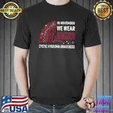 Rainbow In November We Wear Bungurdy Cystic Hygroma Awareness T-Shirt