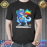 Rainbow Saurusrex LGBT Shirt