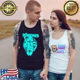 Ramones retro design 90s song s Tank Top