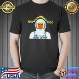 Rap music kid cudI man on the moon art shirt