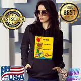 Red Boo Tan Book Burned Book Banned Books T-Shirt Hoodie