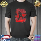 Red Style Eddie Munson Guitar Trending classic Shirt