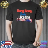 Red white you by steven tyler bang bang lyrics shirt