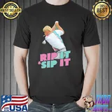 Rip it sip it golf john daly shirt