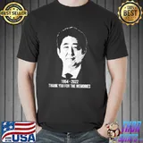 Rip shinzo abe thank you for the memories shirt