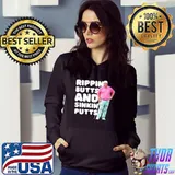 Rippin butts and sinkin putts john daly s Hoodie