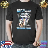 Rock n roll the rolling stones 60 years shirt