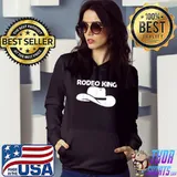 Rodeo King Rodeo Equestrian Sport Horse T-Shirt Hoodie