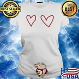 Sabrina Carpenter Heart Shirt Ladies tee