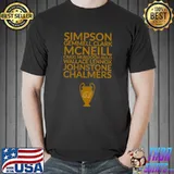 Simpson gemmell clark mcneill craig murdoch auld johnstone chalmers T-Shirt