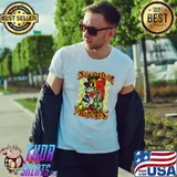 Skin smashing pumpkins retro music art shirt