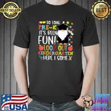 So Long Pre-K Kindergarten Here I Come Graduated Gnome T-Shirt