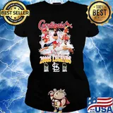 St. Louis Cardinals 2000s legends Signatures Shirt Ladies tee