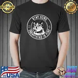 Stay home everything is fine cat T-Shirt