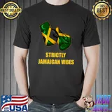Strictly Jamaican Vibes Proud Jamaica Boxing T-Shirt