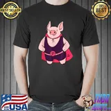 Superhero pig T-Shirt