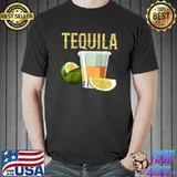 Tequila Lime Salt Mexican Group Drinker T-Shirt