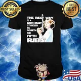 The best way to a man's heart is through his fourth fifth ribs gun shirt