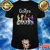 The Goats Abbey Road Valentino Rossi Rafael Nadal Michael Jordan Tiger Woods Lionel Messi signatures shirt