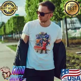 Thunder former gsw mascot 19972008 basketball champions classic shirt