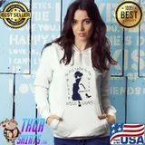 To all the ladies in the place with style grace hiphop shortsleeve s Hoodie