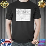 Trees beyond the brick house T-Shirt
