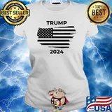 Trump 2024 Presidential Candidate T-Shirt Ladies tee